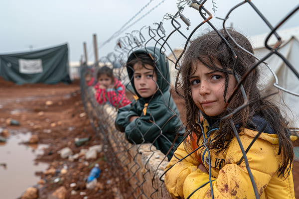 photorealistic-kid-refugee-camp 1